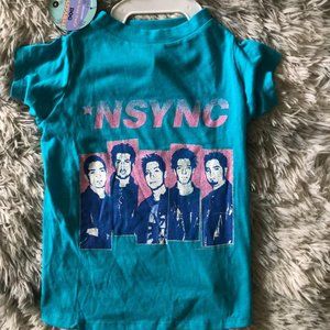 NWT N'SYNC Dog T-Shirt Size Medium